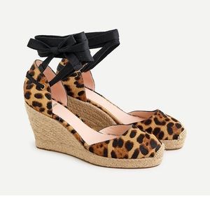 Brand new, never worn J.Crew espadrille wedges sz6